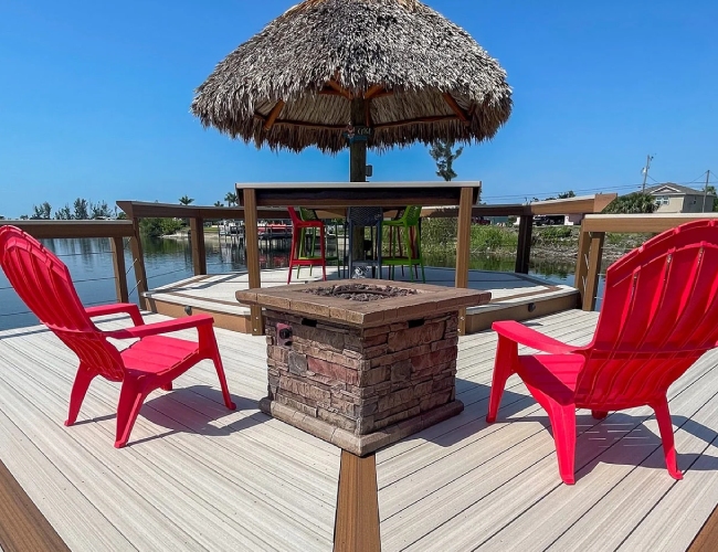 HDPE Decking, Pompano Beach, FL | Keys Deck and Dock Supply